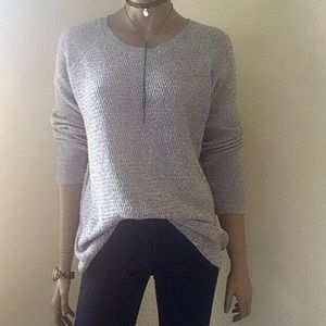 Madewell Leafstitch Crewneck Sweater